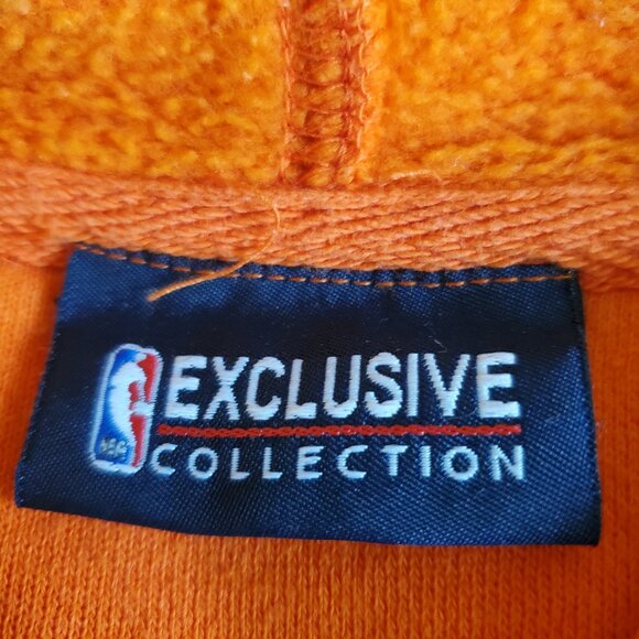 Vintage Washington Bullets Orange Hoodie L NBA Exclusive Collection tag DC - Picture 4 of 4